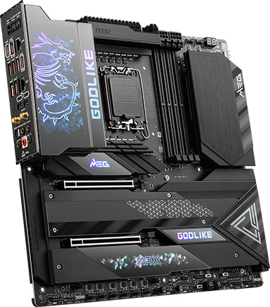 画像ギャラリー No.002のサムネイル画像 / 第14世代Core対応ゲーマー向けマザーボードがMSIから発売に。約20万円の「GODLIKE MAX」など計3製品をラインナップ