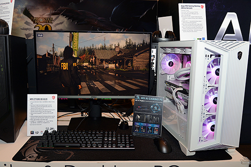 画像ギャラリー No.017のサムネイル画像 / 2024年のMSIは，Core Ultra搭載ノートや有機ELディスプレイに注力。新製品をまとめて紹介