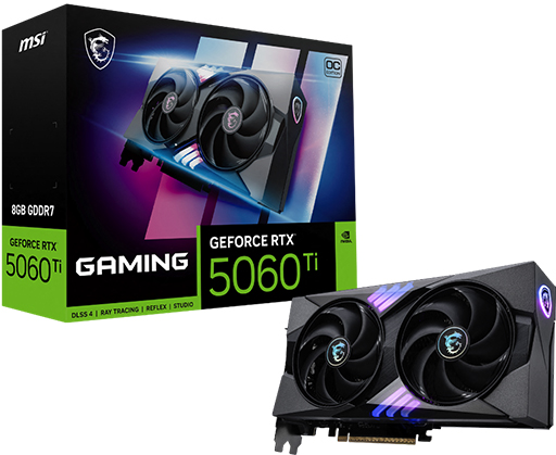 画像ギャラリー No.006のサムネイル画像 / GeForce RTX 5060 Tiを搭載したMSI製グラフィックスカードが国内発売