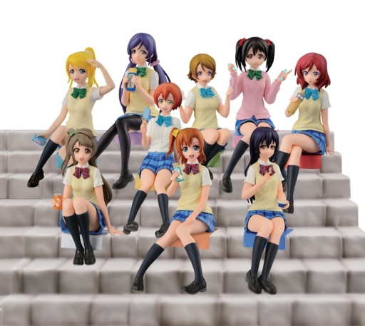 画像ギャラリー No.001のサムネイル画像 / 「ラブライブ！」のフィギュアがAM施設に1月中旬から順次登場