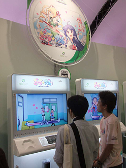 画像ギャラリー No.010のサムネイル画像 / ［TGS 2010］で，ゲームの出来はどうなのよ!?　女の子を視線でメロメロにしていく3D眼シューティング「ぎゃる☆がん」をTGS会場でプレイしてみた