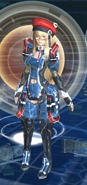 画像ギャラリー No.004のサムネイル画像 / 「ファンタシースターオンライン2」αテスト段階でのキャラクターエディット機能を見る。顔はもちろん，体型や手脚のバランスまで無段階に調整可能