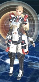画像ギャラリー No.006のサムネイル画像 / 「ファンタシースターオンライン2」αテスト段階でのキャラクターエディット機能を見る。顔はもちろん，体型や手脚のバランスまで無段階に調整可能