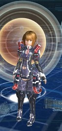 画像ギャラリー No.007のサムネイル画像 / 「ファンタシースターオンライン2」αテスト段階でのキャラクターエディット機能を見る。顔はもちろん，体型や手脚のバランスまで無段階に調整可能