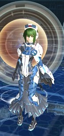 画像ギャラリー No.013のサムネイル画像 / 「ファンタシースターオンライン2」αテスト段階でのキャラクターエディット機能を見る。顔はもちろん，体型や手脚のバランスまで無段階に調整可能
