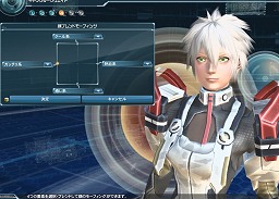 画像ギャラリー No.026のサムネイル画像 / 「ファンタシースターオンライン2」αテスト段階でのキャラクターエディット機能を見る。顔はもちろん，体型や手脚のバランスまで無段階に調整可能