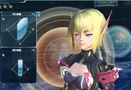 画像ギャラリー No.055のサムネイル画像 / 「ファンタシースターオンライン2」αテスト段階でのキャラクターエディット機能を見る。顔はもちろん，体型や手脚のバランスまで無段階に調整可能
