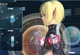 画像ギャラリー No.059のサムネイル画像 / 「ファンタシースターオンライン2」αテスト段階でのキャラクターエディット機能を見る。顔はもちろん，体型や手脚のバランスまで無段階に調整可能
