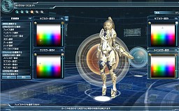 画像ギャラリー No.090のサムネイル画像 / 「ファンタシースターオンライン2」αテスト段階でのキャラクターエディット機能を見る。顔はもちろん，体型や手脚のバランスまで無段階に調整可能