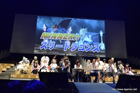 画像ギャラリー No.049のサムネイル画像 / “T隊長”も駆けつけた「ファンタシースター感謝祭2013/アークスグランプリ決勝」をレポート。アークス最速No.1に輝いたのは「Oblivion」チームと「ラヴフェニックス」チーム