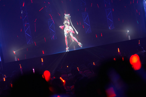 画像ギャラリー No.008のサムネイル画像 / マトイが尊い。「PSO2」初のバーチャルライブ，「ファンタジック3Dライブ 2018」レポート