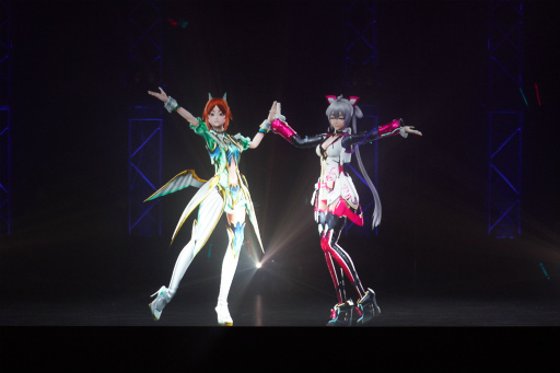 画像ギャラリー No.014のサムネイル画像 / マトイが尊い。「PSO2」初のバーチャルライブ，「ファンタジック3Dライブ 2018」レポート