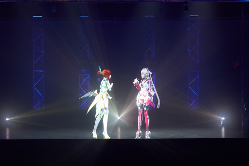 画像ギャラリー No.016のサムネイル画像 / マトイが尊い。「PSO2」初のバーチャルライブ，「ファンタジック3Dライブ 2018」レポート