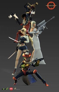 画像ギャラリー No.009のサムネイル画像 / 「Project MERCURY」，韓国で第2次CBTが8月26日にスタート。ゲームの世界観や，5種類のキャラが風変わりな武器を使って戦う様子を確かめよう
