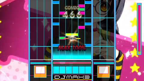 画像ギャラリー No.001のサムネイル画像 / PSP用リズムゲーム「DJ MAX PORTABLE 3」，発売日が2011年2月17日に決定。新たに導入される演奏エリア“REMIX ZONE”などを紹介