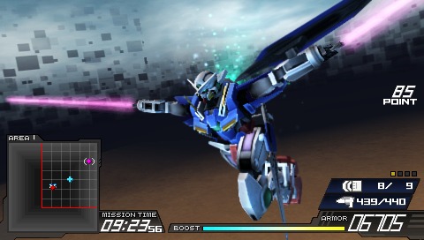 画像ギャラリー No.001のサムネイル画像 / 作品の垣根を超えたロボット達の戦いがPSPへ！ バンダイナムコゲームス，「Another Century's Episode Portable」を2011年1月13日に発売
