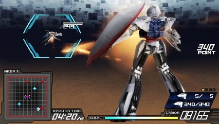 画像ギャラリー No.020のサムネイル画像 / 作品の垣根を超えたロボット達の戦いがPSPへ！ バンダイナムコゲームス，「Another Century's Episode Portable」を2011年1月13日に発売