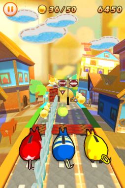 画像ギャラリー No.001のサムネイル画像 / アクションゲーム「FlickPig」がauスマートパスのアプリ取り放題に登場