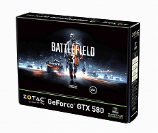 画像ギャラリー No.002のサムネイル画像 / アスク,「バトルフィールド 3」推奨のZOTAC製GTX 580搭載カードを発売