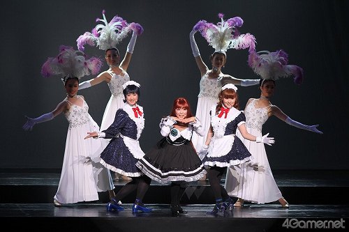 画像ギャラリー No.020のサムネイル画像 / 巴里花組と紐育星組のメンバーシャッフルも？　ライブイベント「サクラ大戦 巴里花組＆紐育星組ライブ2010 〜可憐な花々 煌めく星々〜」ゲネプロの模様をレポート　※写真追加