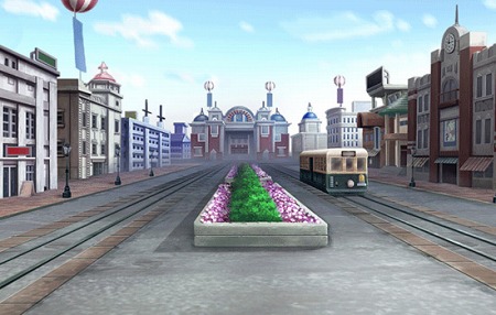 画像ギャラリー No.002のサムネイル画像 / ブラウザゲーム「サクラ大戦 太正浪漫学園譚」，戦闘シーンのスクリーンショット＆“帝都新島”の各ロケーションの情報が公開に