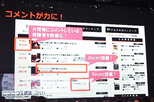 画像ギャラリー No.012のサムネイル画像 / 「ニコニコ動画」サービスの総称が「niconico」に。新バージョン「Zero」の機能や，楽曲ダウンロード機能「NicoSound」などが発表された「ニコニコ動画　新サービス先行記者発表会」レポート