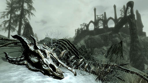 画像ギャラリー No.013のサムネイル画像 / 「The Elder Scrolls V : Skyrim」の最新DLC「Dragonborn」の序盤展開を紹介。ドラゴンにまたがり，原初のドラゴンボーンに挑むという熱い展開を楽しもう