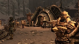 画像ギャラリー No.015のサムネイル画像 / 「The Elder Scrolls V : Skyrim」の最新DLC「Dragonborn」の序盤展開を紹介。ドラゴンにまたがり，原初のドラゴンボーンに挑むという熱い展開を楽しもう
