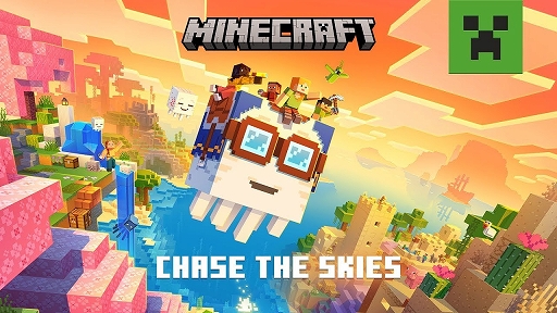 画像ギャラリー No.001のサムネイル画像 / 「Minecraft」，空飛ぶマウント“ハッピーガスト”などを追加する大型アップデート“チェイス・ザ・スカイ”をリリース