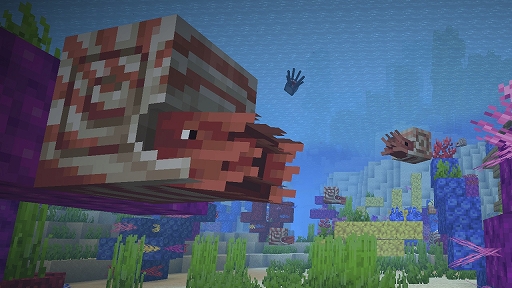 画像ギャラリー No.001のサムネイル画像 / 「Minecraft」，新海中モブ“ノーチラス”や新武器“槍”を追加するJavaスナップショット25w41aを配信開始