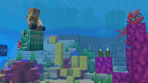 画像ギャラリー No.002のサムネイル画像 / 「Minecraft」，新海中モブ“ノーチラス”や新武器“槍”を追加するJavaスナップショット25w41aを配信開始