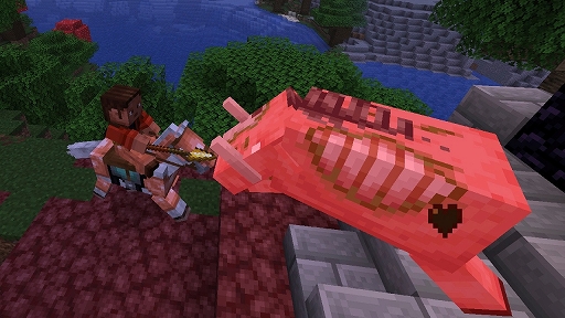画像ギャラリー No.004のサムネイル画像 / 「Minecraft」，新海中モブ“ノーチラス”や新武器“槍”を追加するJavaスナップショット25w41aを配信開始