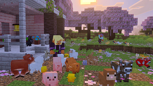 画像ギャラリー No.010のサムネイル画像 / 「Minecraft」動物の子どもたちのデザインを一新し，よりかわいらしく。ニワトリの子どもは，ついに「ひよこ」になって登場