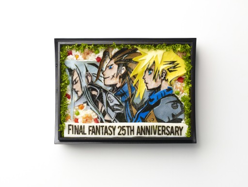 画像ギャラリー No.008のサムネイル画像 / 「FF」＆「メタルギア」の25周年を記念して作られた“究極のキャラ弁”がすごい。贈呈式には北瀬佳範氏や小島秀夫氏も登場