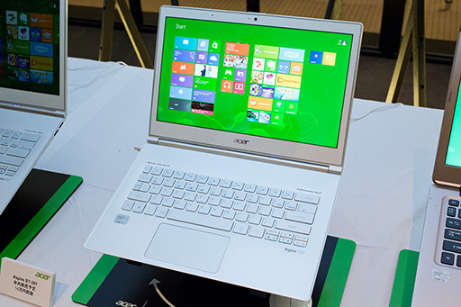画像ギャラリー No.021のサムネイル画像 / Acer，Windows 8採用PCのラインナップを国内発表。タブレットや世界最薄Ultrabookなどを公開