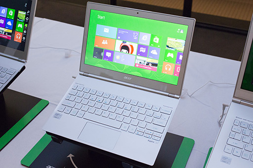 画像ギャラリー No.026のサムネイル画像 / Acer，Windows 8採用PCのラインナップを国内発表。タブレットや世界最薄Ultrabookなどを公開