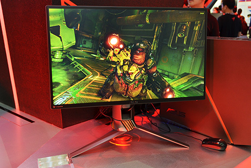 画像ギャラリー No.003のサムネイル画像 / ゲーマー向け液晶ディスプレイはオーバー200Hz対応の時代に？ COMPUTEXで見た最新液晶ディスプレイ事情
