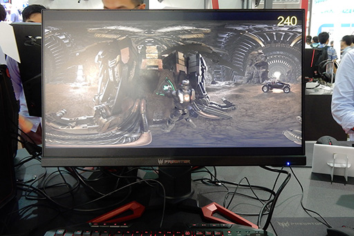 画像ギャラリー No.007のサムネイル画像 / ゲーマー向け液晶ディスプレイはオーバー200Hz対応の時代に？ COMPUTEXで見た最新液晶ディスプレイ事情