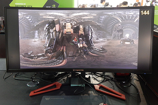画像ギャラリー No.010のサムネイル画像 / ゲーマー向け液晶ディスプレイはオーバー200Hz対応の時代に？ COMPUTEXで見た最新液晶ディスプレイ事情