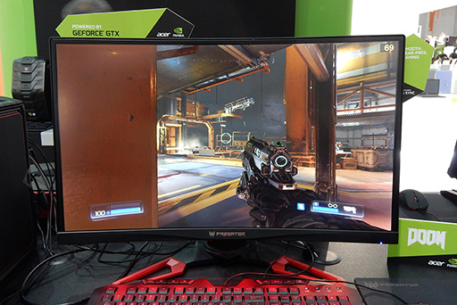 画像ギャラリー No.013のサムネイル画像 / ゲーマー向け液晶ディスプレイはオーバー200Hz対応の時代に？ COMPUTEXで見た最新液晶ディスプレイ事情