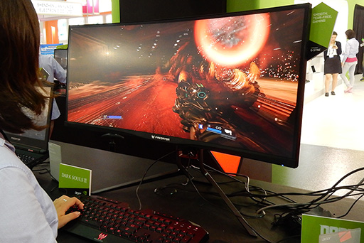 画像ギャラリー No.016のサムネイル画像 / ゲーマー向け液晶ディスプレイはオーバー200Hz対応の時代に？ COMPUTEXで見た最新液晶ディスプレイ事情