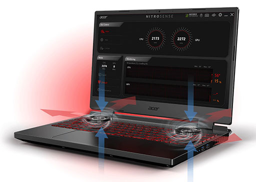 画像ギャラリー No.006のサムネイル画像 / Acer，Core i9＆RTX 3060搭載で税込約25万円のゲームノートPCを発売