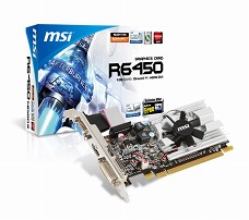 画像ギャラリー No.004のサムネイル画像 / 1スロット＆Low Profile仕様のHD 6450カードがMSIから登場