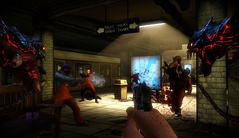画像ギャラリー No.007のサムネイル画像 / ［Gamescom］2丁拳銃＋2本の触手を駆使する異色FPS「The Darkness 2」。主人公の能力アップバリエーションが多彩に