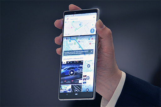 画像ギャラリー No.021のサムネイル画像 / アスペクト比9：21の新型スマホ「Xperia 1」ハンズオン。ソニーの映像技術が詰め込んだ有機ELパネルとゲーマー向け機能に注目