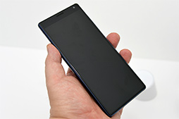 画像ギャラリー No.023のサムネイル画像 / アスペクト比9：21の新型スマホ「Xperia 1」ハンズオン。ソニーの映像技術が詰め込んだ有機ELパネルとゲーマー向け機能に注目