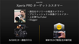 画像ギャラリー No.003のサムネイル画像 / ミリ波5G＆HDMI入力対応の「Xperia PRO」が発売。Xperia 1 IIベースのカメラマン向けモデル