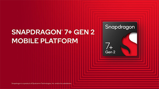 画像ギャラリー No.001のサムネイル画像 / CPU＆GPUの性能が大きく向上したスマホ向け新型SoC「Snapdragon 7＋ Gen 2」が発表に。搭載製品は3月中の登場を予定