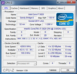 画像ギャラリー No.009のサムネイル画像 / 4コアSandy Bridge-E「Core i7-3820」レビュー。順当な性能にまとまったCPUだ
