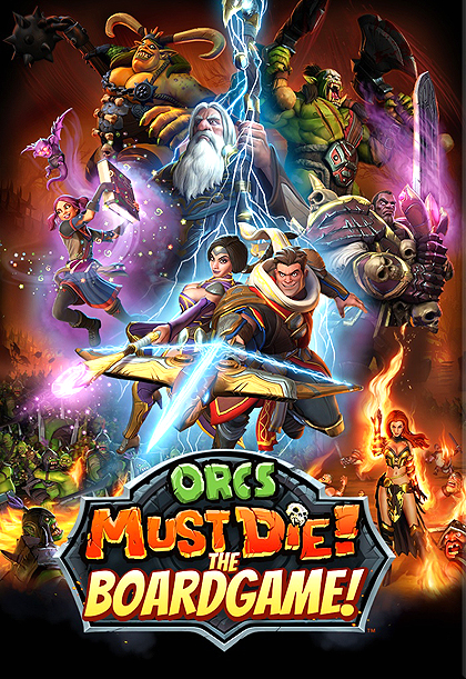 画像ギャラリー No.001のサムネイル画像 / オークの大軍を撃退する「Orcs Must Die!」がボードゲームで楽しめる。Kickstarterで，「Orcs Must Die! The Boardgame」プロジェクトがスタート